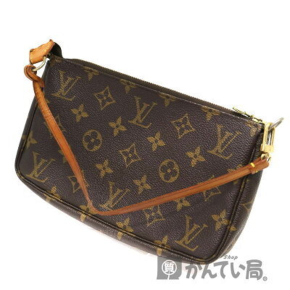 Louis Vuitton Pochette Accessoires Accessory Pouch Monogram Brown LV - Picture 1 of 6